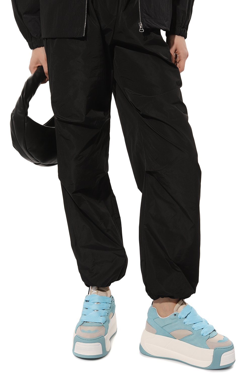 Комбинированные кеды snatch NAKED WOLFE, арт. SNATCH/MIXED, фото 3