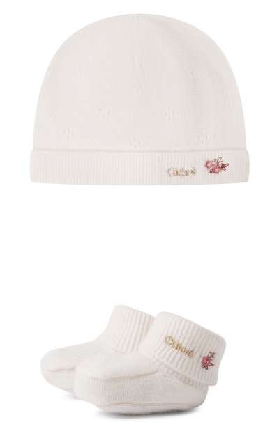 Комплект из шапки и пинеток CHLOÉ, арт. C21382