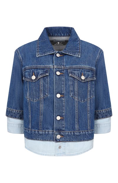 Женская джинсовая куртка trucker 7 FOR ALL MANKIND, арт. 7U7H0E52-3DM