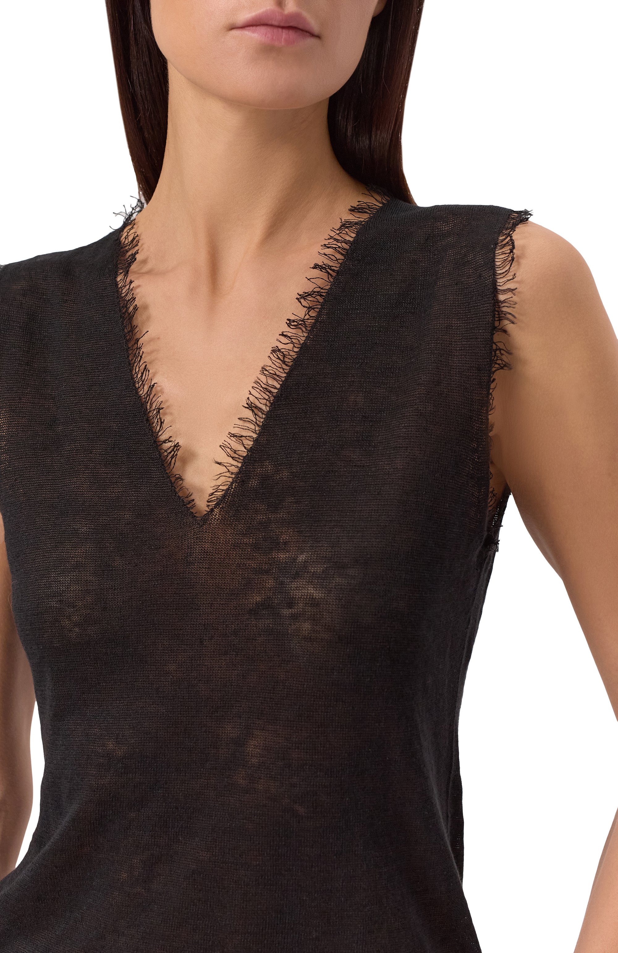 Льняной топ GRAN SASSO, арт. 57248/24848, фото 5