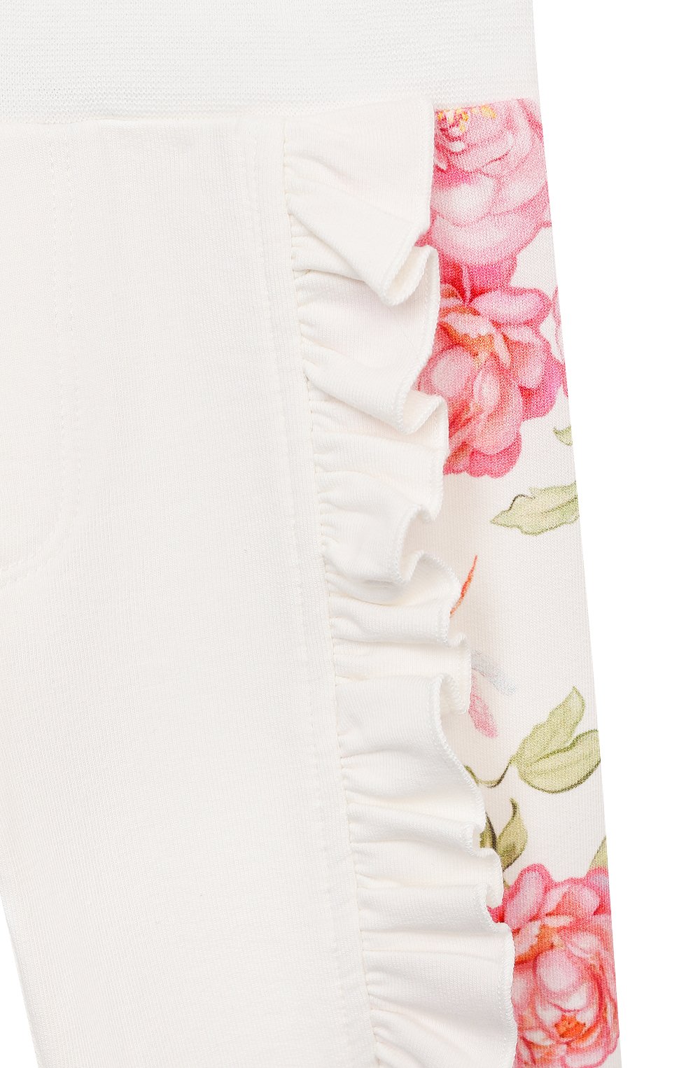 Хлопковые джоггеры MONNALISA, арт. 397400, фото 3