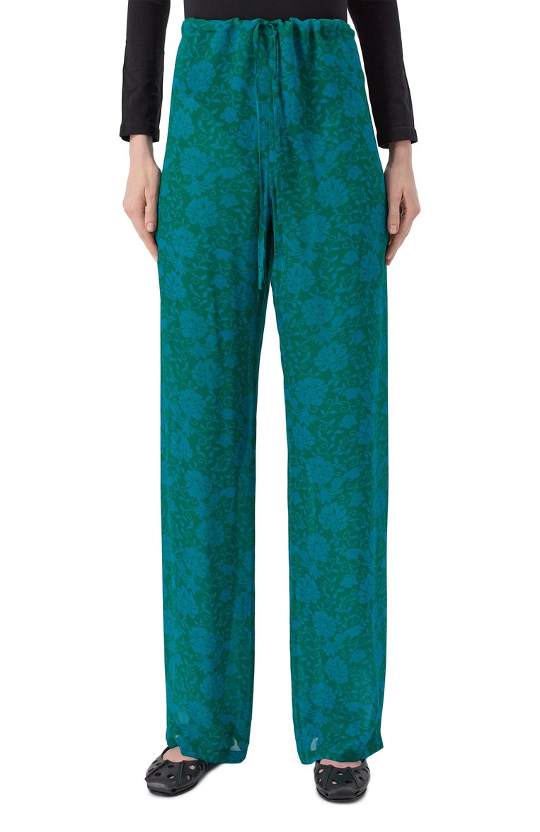 Брюки из вискозы DRIES VAN NOTEN, арт. 251-010908-1011, фото 1