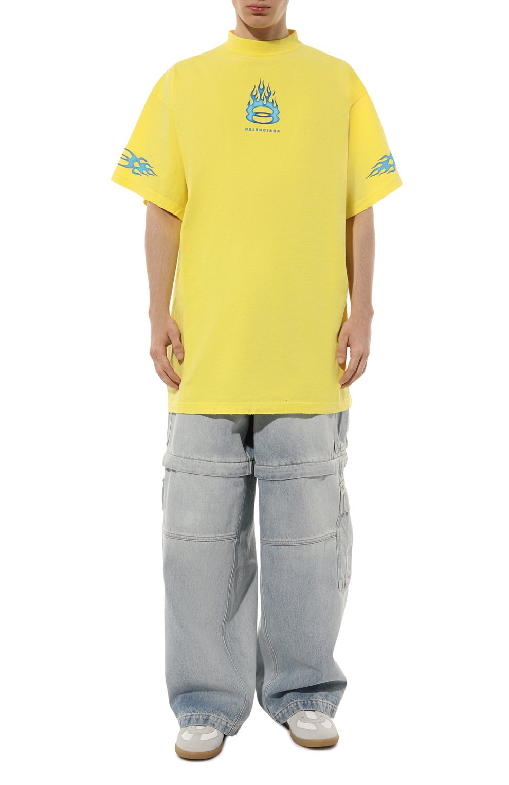 Хлопковая футболка BALENCIAGA, арт. 787349/TQVW7, фото 2