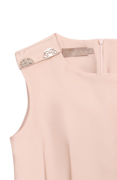 Атласное платье ELIE SAAB JUNIOR, арт. EFAB114/TS0807_001, фото 3