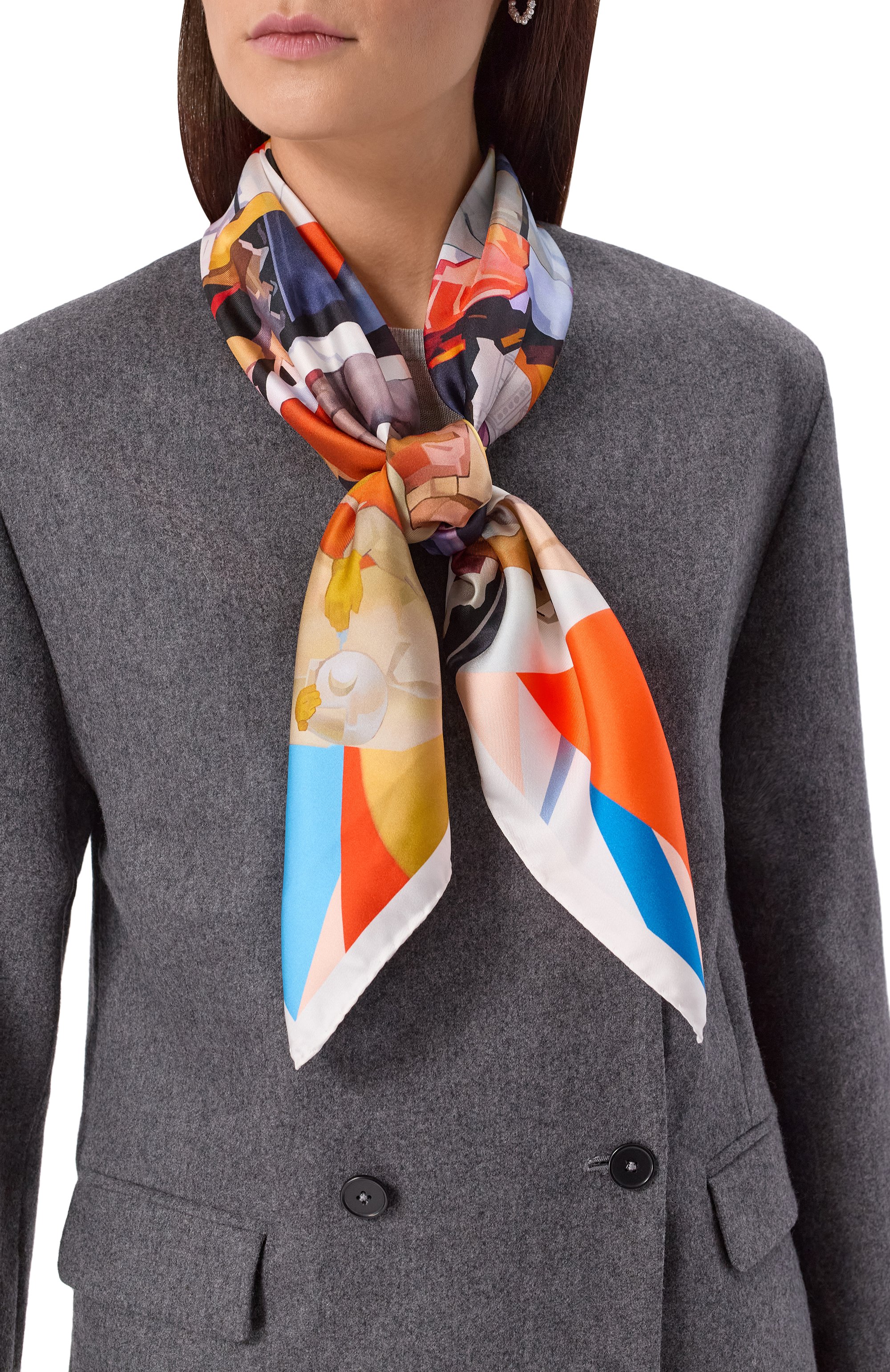 Шелковый платок avant-garde RADICAL CHIC, арт. 273001.07.02, фото 2