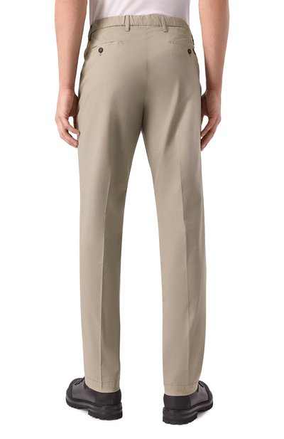 Брюки из лиоцелла и хлопка CORNELIANI, арт. 254ED6-2520127, фото 4