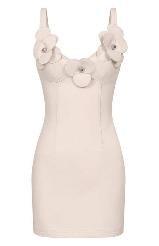 Джинсовое платье David Koma RE26DK107DD Кремовый RE26DK107DD