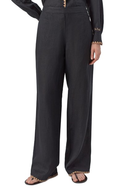 Льняные брюки MC2 SAINT BARTH, арт. STBW TARYN/06868H, фото 3