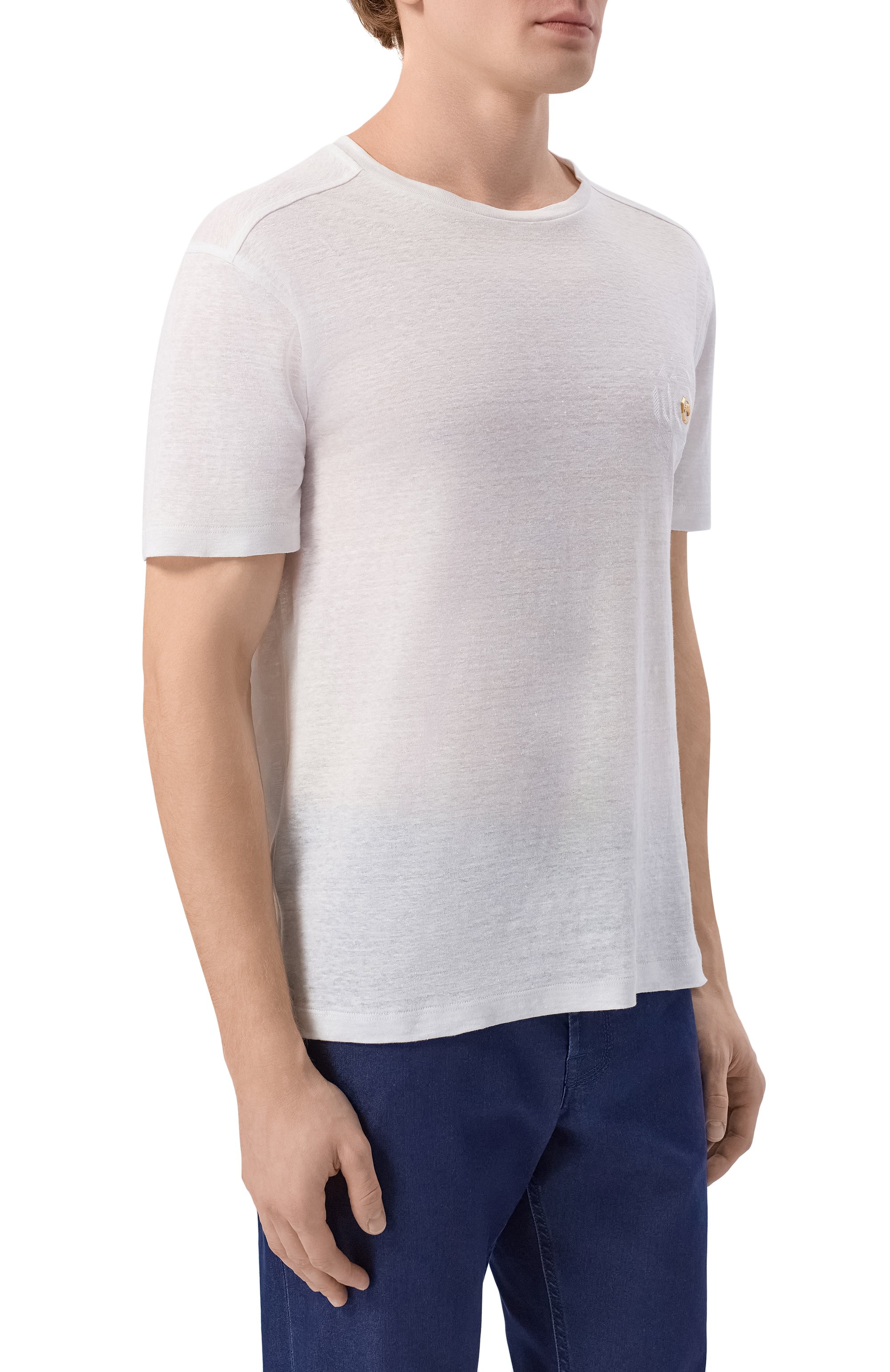 Льняная футболка STEFANO RICCI, арт. MNH5104070/LN, фото 3