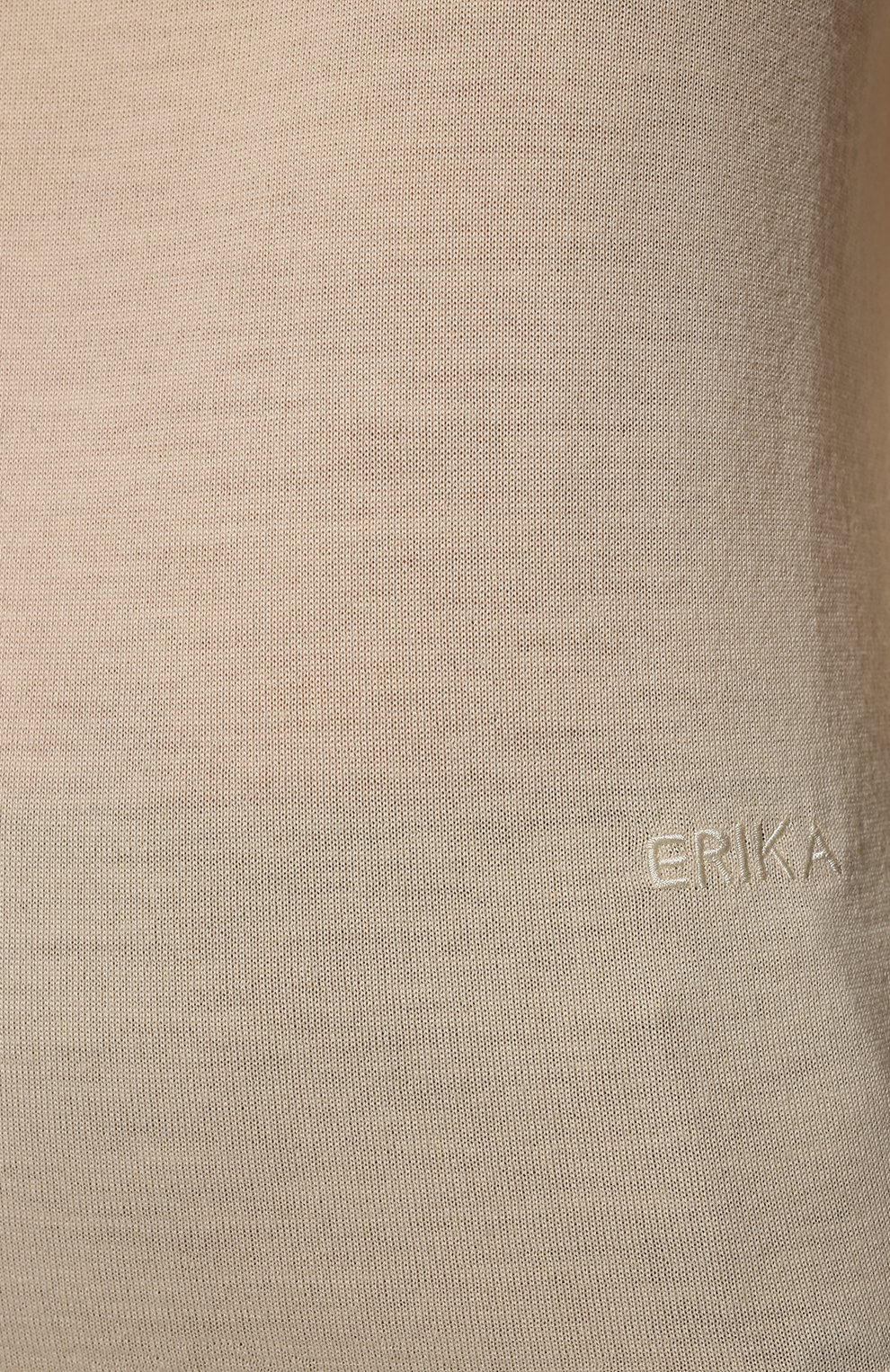 Шерстяная водолазка ERIKA CAVALLINI кремового цвета по цене 34650 руб., арт. W2/P/P2WA30, фото 5 Шерстяная водолазка ERIKA CAVALLINI, арт. W2/P/P2WA30, фото 5