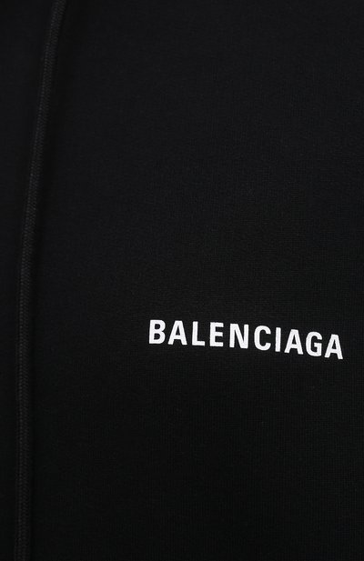 Хлопковое худи BALENCIAGA, арт. 641529/TJVE5, фото 5