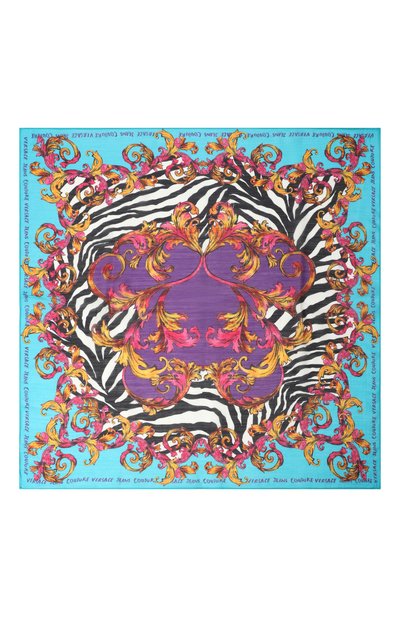 Платок из шерсти и шелка VERSACE JEANS COUTURE, арт. 78HA7H02/ZG355, фото 3