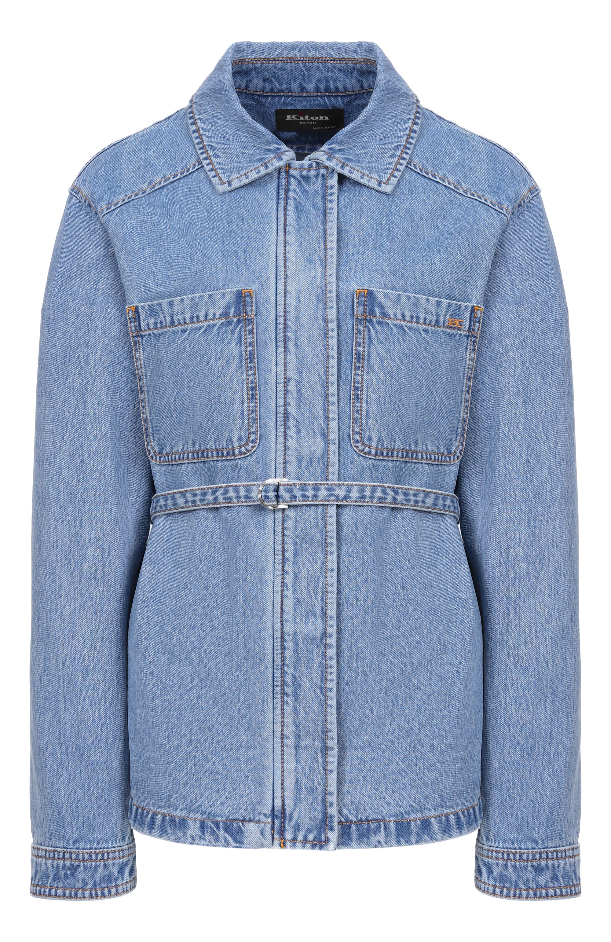 Джинсовая рубаш ка KITON, арт. DJ61402K0926H, фото 1