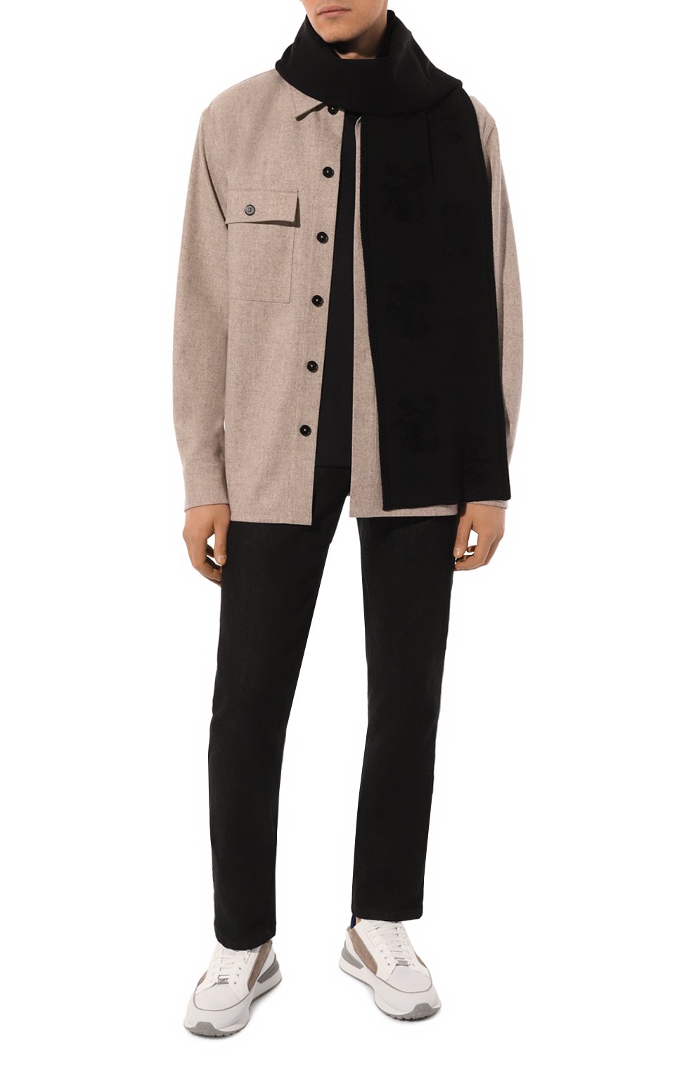 Шарф из шерсти и вискозы ZILLI, арт. KSC001M0520VZLI00N001, фото 3