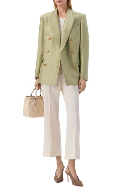 Замшевые туфли voltaire 85 AQUAZZURA, арт. VTRMIDL0-SUE-T0R, фото 3