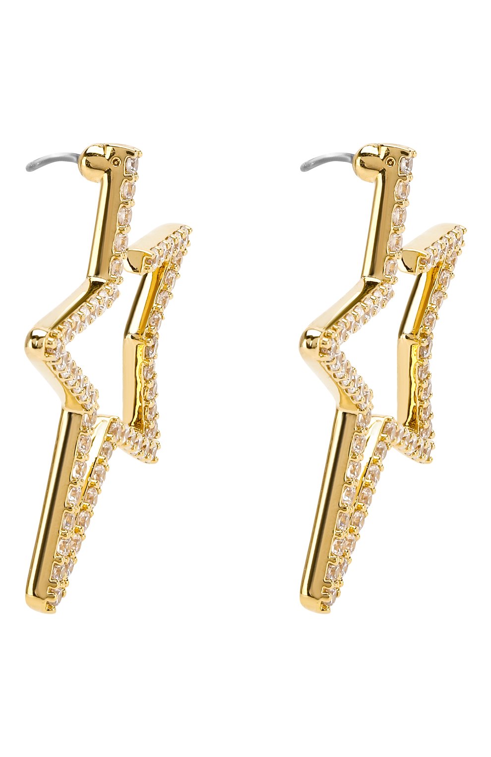 Серьги only SWAROVSKI золотого цвета по цене 6980 руб., арт. 5457015, фото 3 Серьги only SWAROVSKI, арт. 5457015, фото 3