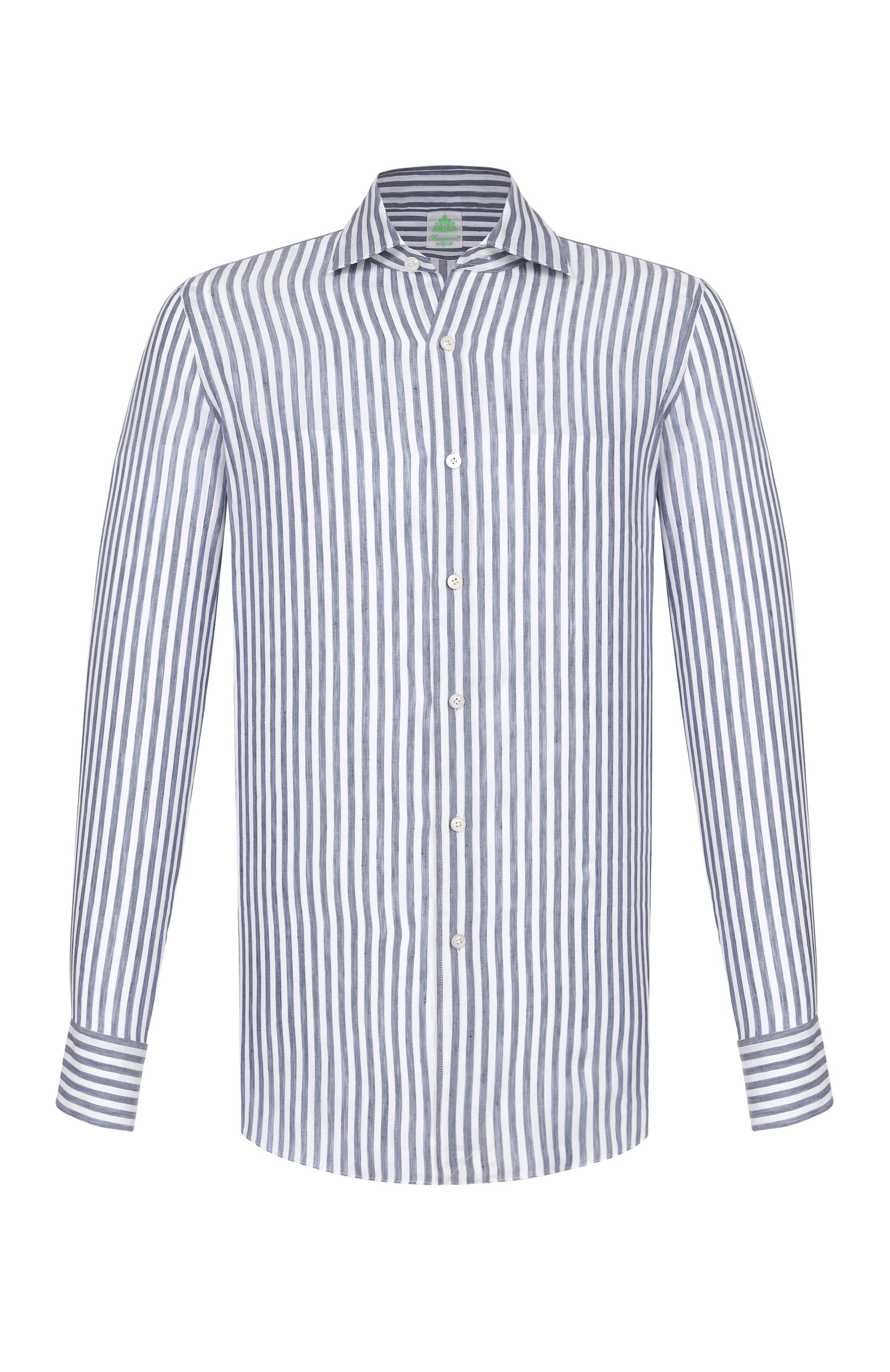 Рубашка изо льна и лиоцелла FINAMORE 1925, арт. GAETE 1 LUIGI Z L/P6044, фото 1