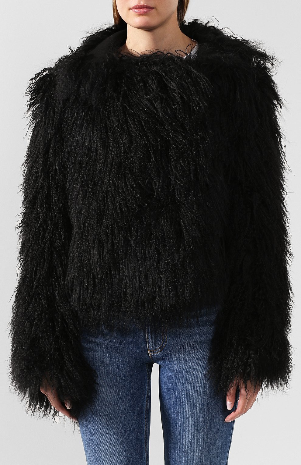Укороченная дубленка ANN DEMEULEMEESTER, арт. 1902-1214-290-099, фото 6