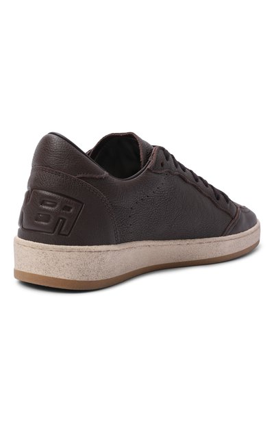 Кожаные кеды ball star GOLDEN GOOSE DELUXE BRAND темно-коричневого цвета по цене 77050 руб., арт. GMF00117.F008888, фото 4 Кожаные кеды ball star GOLDEN GOOSE DELUXE BRAND, арт. GMF00117.F008888, фото 4