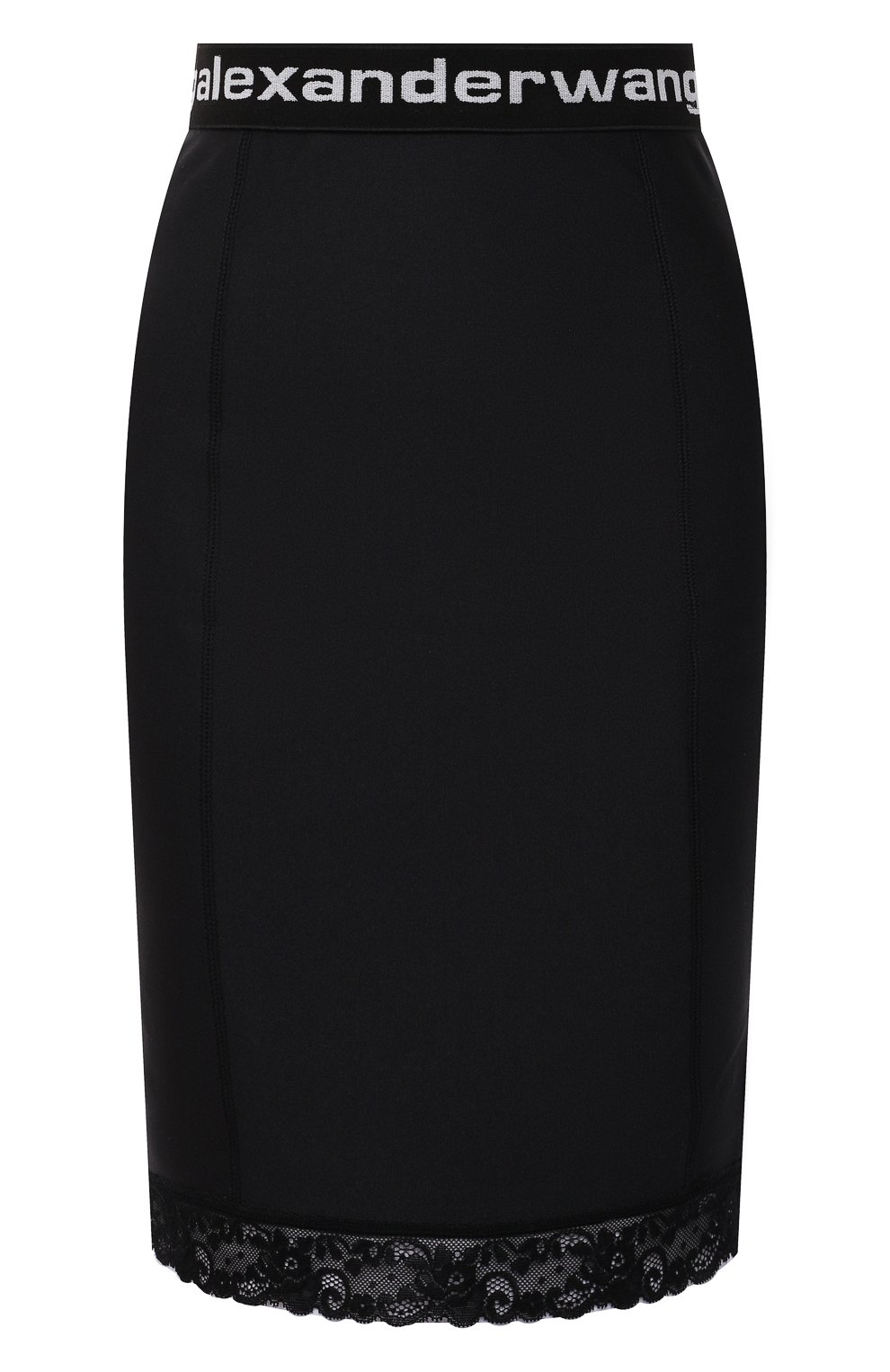 Юбка ALEXANDERWANG.T черного цвета по цене 31050 руб., арт. 4CC1215019, фото 1 Юбка ALEXANDERWANG.T, арт. 4CC1215019, фото 1