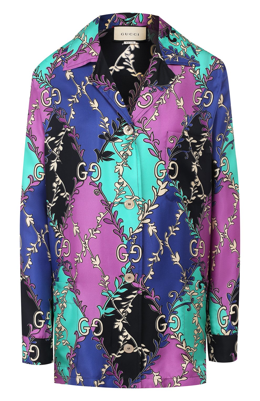 Шелковая рубашка GUCCI, арт. 609466/ZADFN, фото 1