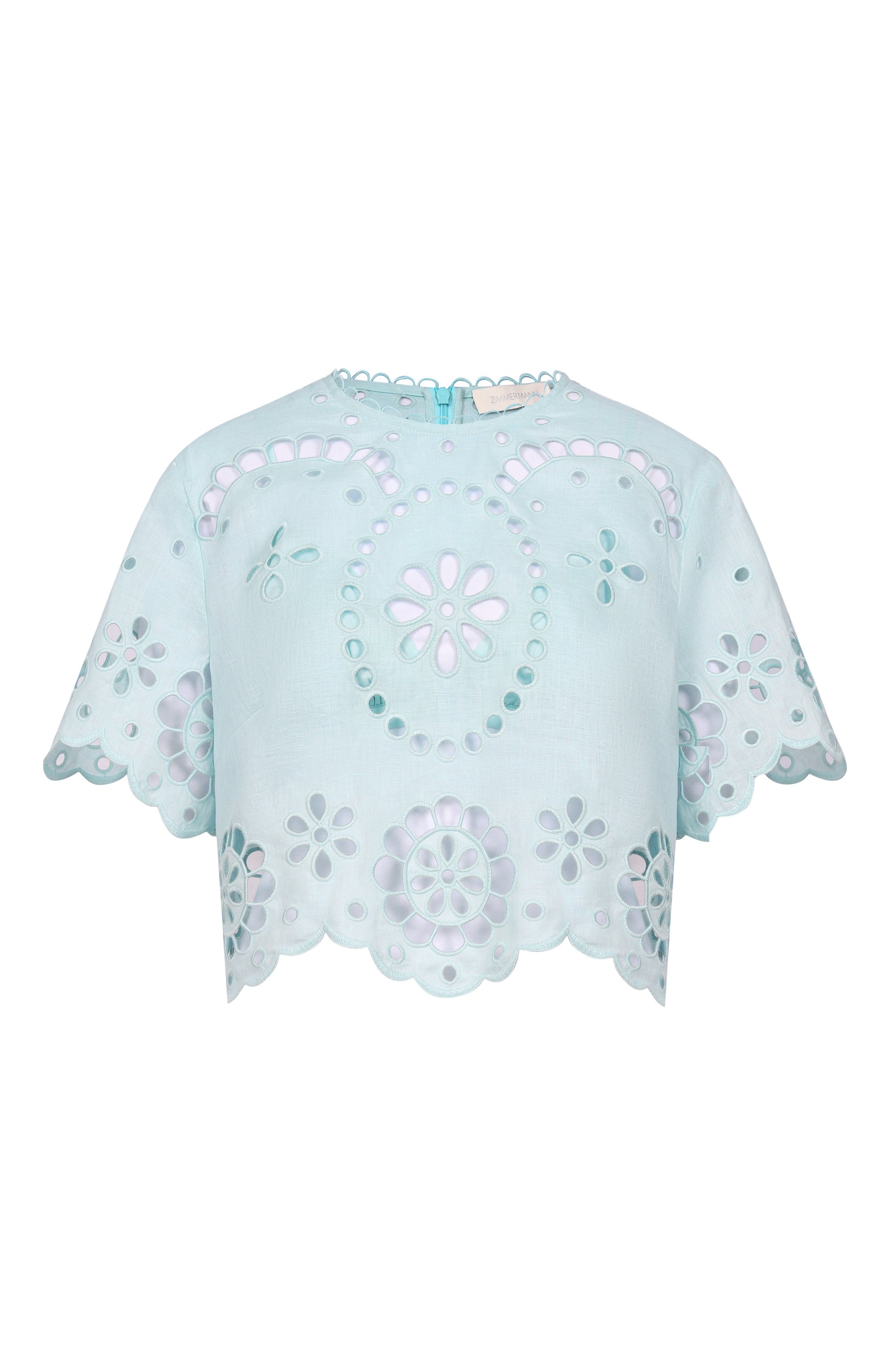 Льняной топ ZIMMERMANN, арт. 6196TRS261, фото 1