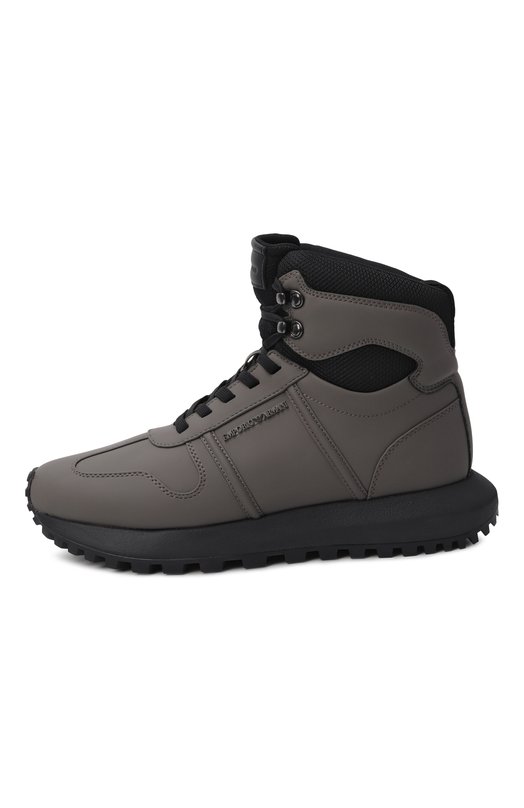 Комбинированные ботинки Emporio Armani EM003736/AF18012 Хаки  EM003736/AF18012 Фото 4