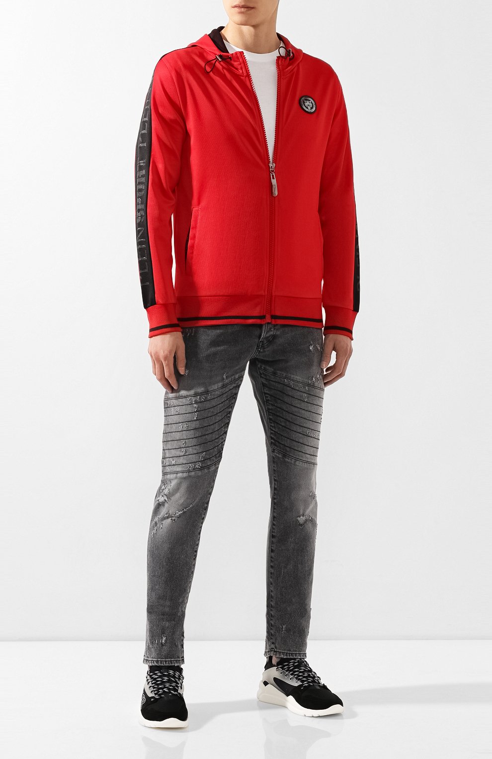 Текстильные кроссовки anakin MONCLER, арт. E2-09A-10359-00-02S08, фото 2