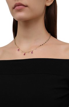 Женское колье HANKA_IN золотого цвета, арт. VEG-C0-Z0I-AGR0 | Фото 2 (Материал: Металл; Нос: Не проставлено; Региональные ограничения белый список (Axapta Mercury): Не проставлено)