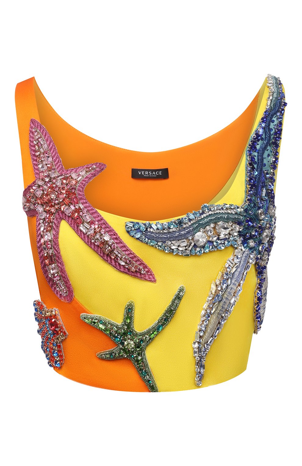 Бра-топ VERSACE разноцветного цвета по цене 599500 руб., арт. A89176/A224536, фото 1 Бра-топ VERSACE, арт. A89176/A224536, фото 1
