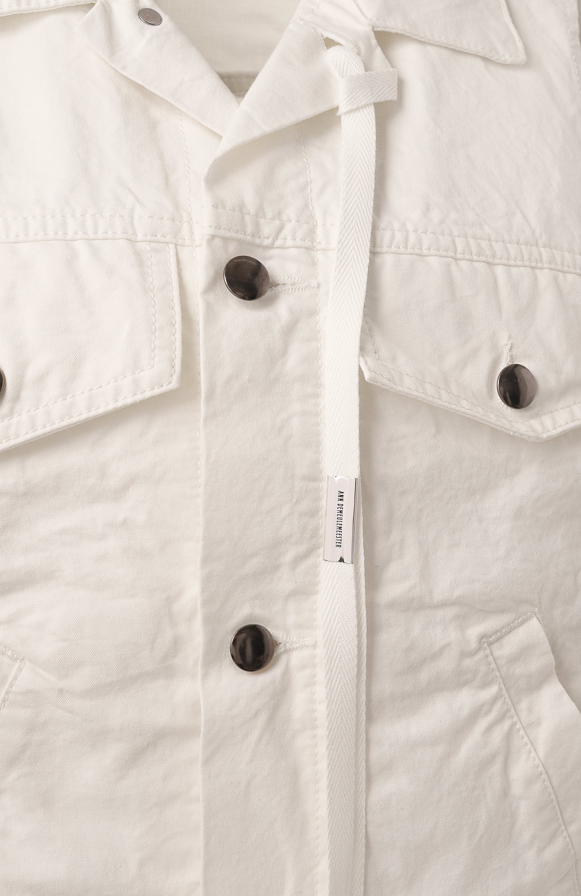 Джинсовый жилет ANN DEMEULEMEESTER, арт. B0010181/FA559, фото 6