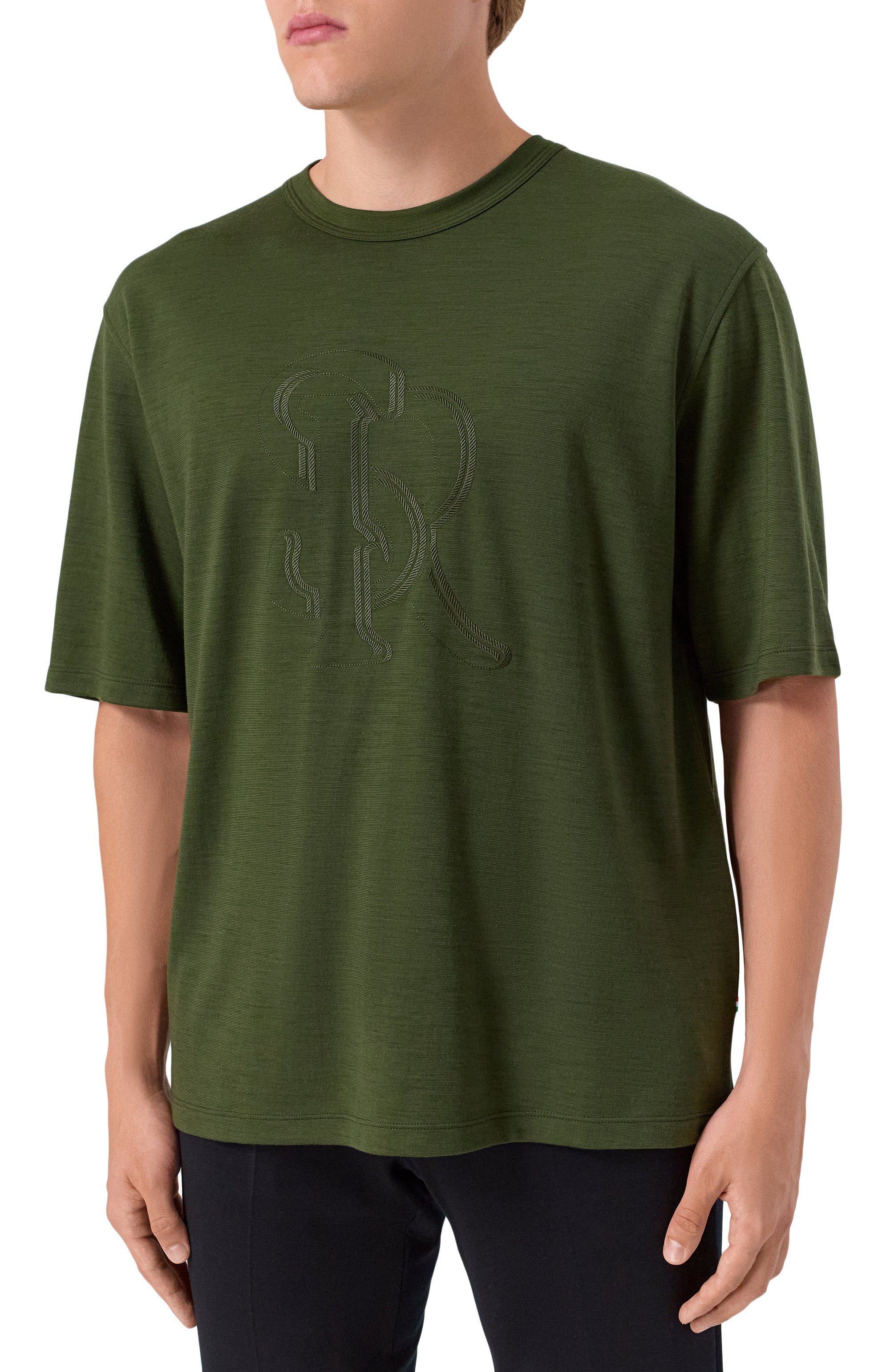 Шерстяная футболка STEFANO RICCI, арт. MNH5304600/WPA02T, фото 3