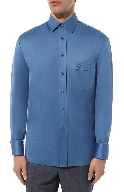 Хлопковая рубашка STEFANO RICCI, арт. CJ006948/TE1852, фото 3