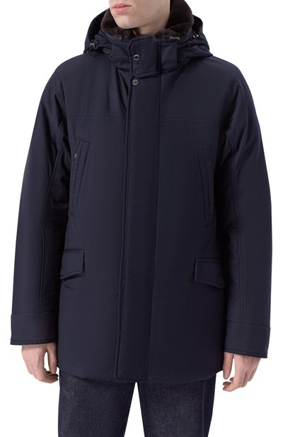 Пуховик sisto-pum с отделкой из овчины MOORER, арт. SIST0/PUM, фото 3