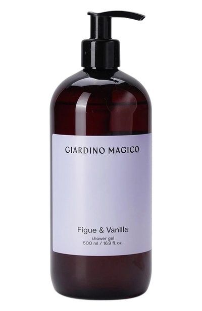 Женское увлажняющий гель для душа figue &amp; vanilla (500ml)  GIARDINO MAGICO, арт. 4660222281074