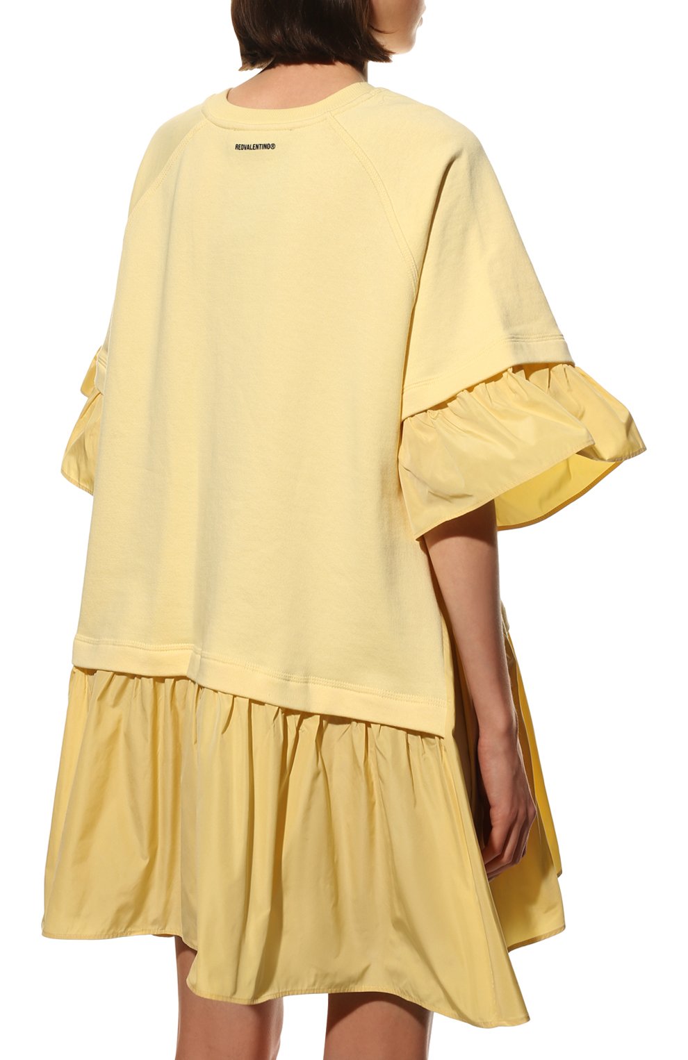 Хлопковое платье REDVALENTINO, арт. XR0MJ09G/6HF, фото 4