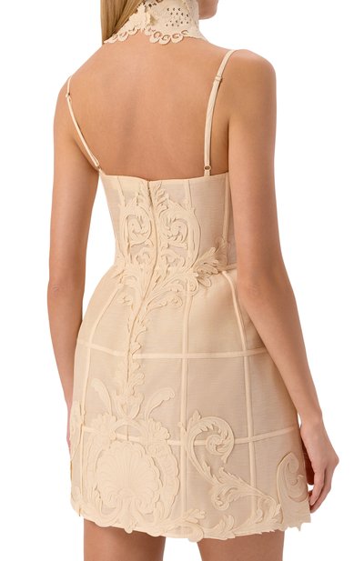 Платье изо льна и шелка ZIMMERMANN, арт. 6350DC261, фото 3