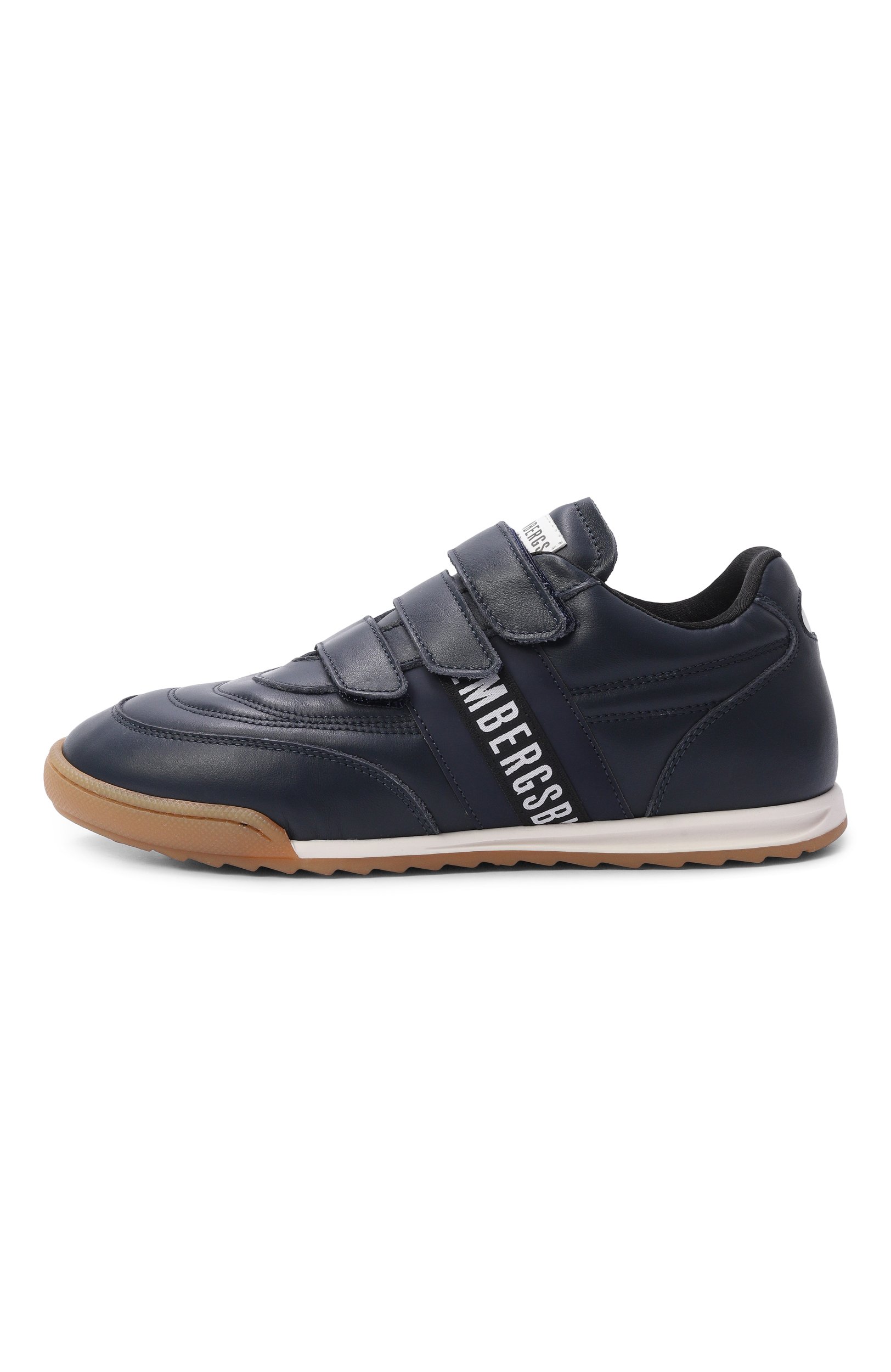 Кожаные кеды DIRK BIKKEMBERGS темно-синего цвета по цене 24200 руб., арт. K4B9-21977-1988_001, фото 2 Кожаные кеды DIRK BIKKEMBERGS, арт. K4B9-21977-1988_001, фото 2