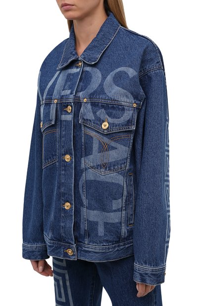 Джинсовая куртка VERSACE, арт. 1000757/1A00592, фото 3