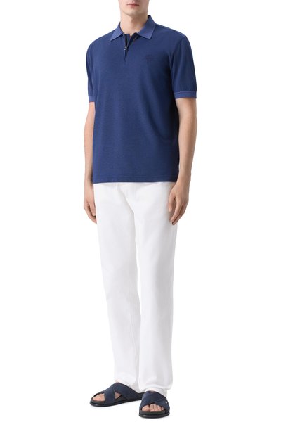 Замшевые шлепанцы BRIONI, арт. QRB60L/PA701, фото 2