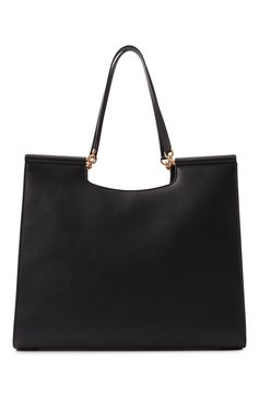 Женская сумка-тоут sicily shopper large DOLCE & GABBANA черного цвета, арт. BB7727/B7321 | Фото 6 (Материал: Натуральная кожа; Материал сплава: Проставлено; Размер: large; Драгоценные камни: Проставлено)