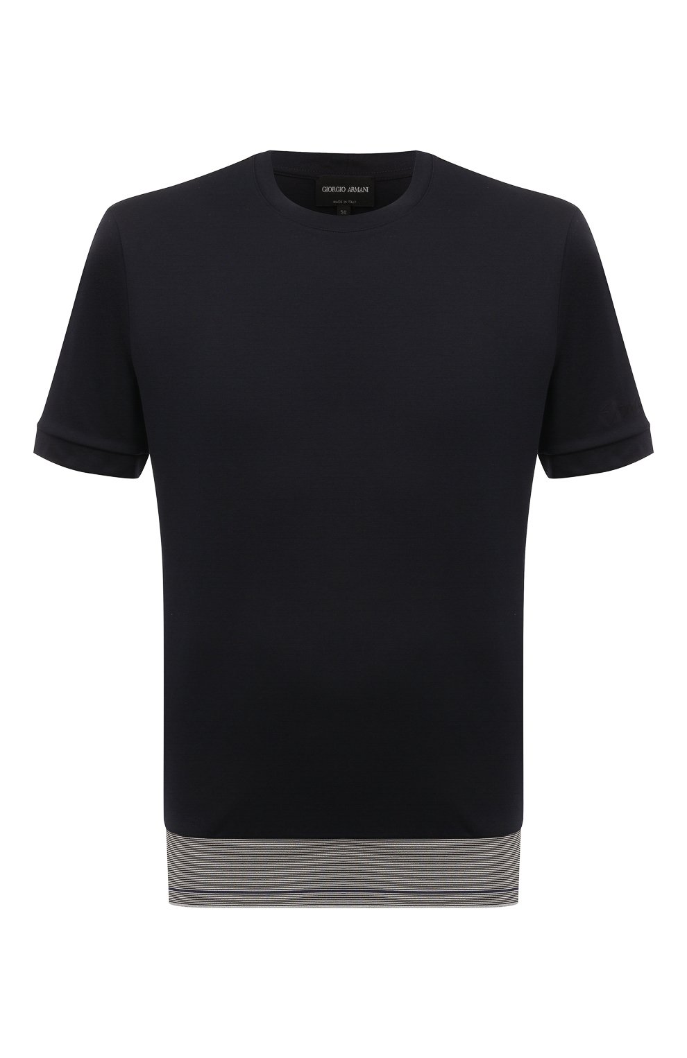 Хлопковая футболка GIORGIO ARMANI, арт. 3DSM52/SJFBZ, фото 1