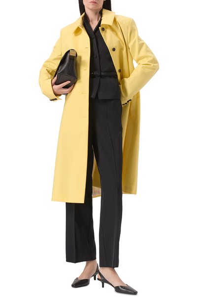 Брюки LESYANEBO черного цвета по цене 40000 руб., арт. LN07H-1057_MAR, фото 2 Брюки LESYANEBO, арт. LN07H-1057_MAR, фото 2