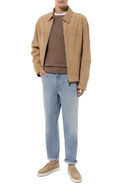 Джинсы straight fit BRUNELLO CUCINELLI, арт. M074PR2200, фото 2