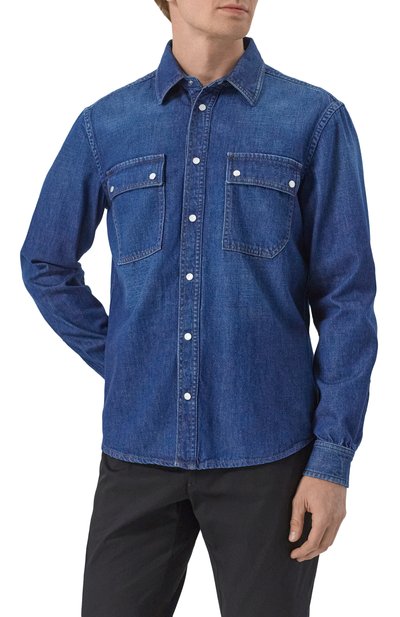 Джинсовая рубашка ZILLI, арт. JPS002M010010001S, фото 3