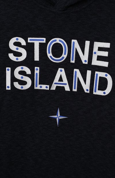 Худи из шерсти и хлопка STONE ISLAND, арт. 7516521D1/14, фото 3