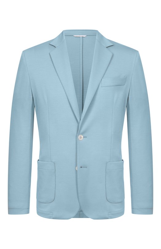 Шерстяной пиджак Marco Pescarolo GI0VE/53Y19_001 Голубой GI0VE/53Y19_001