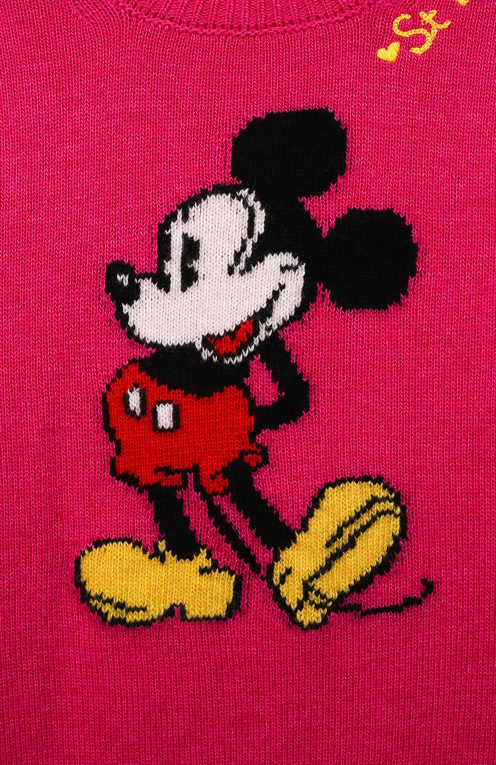 Пуловер из шерсти и вискозы MC2 SAINT BARTH фуксия цвета по цене 16700 руб., арт. STBK PRINCESS/PRC0001/01411C/4-8, фото 3 Пуловер из шерсти и вискозы MC2 SAINT BARTH, арт. STBK PRINCESS/PRC0001/01411C/4-8, фото 3