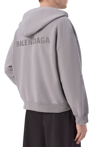 Хлопковая толстовка BALENCIAGA, арт. 803264/TTVG1, фото 4