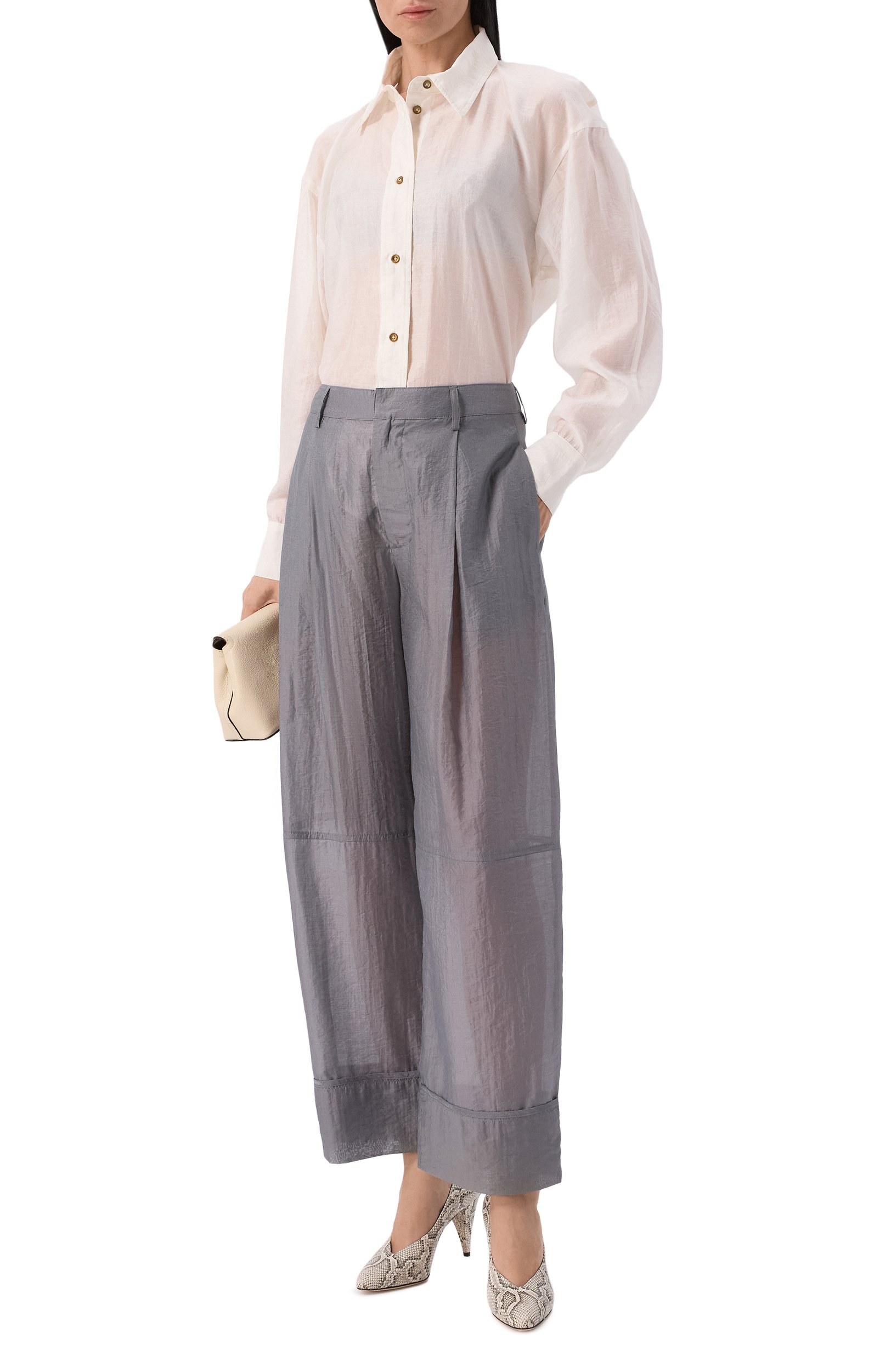 Рубашка YUZEFI, арт. HALEH-DRAPE BACK SHIRT, фото 2